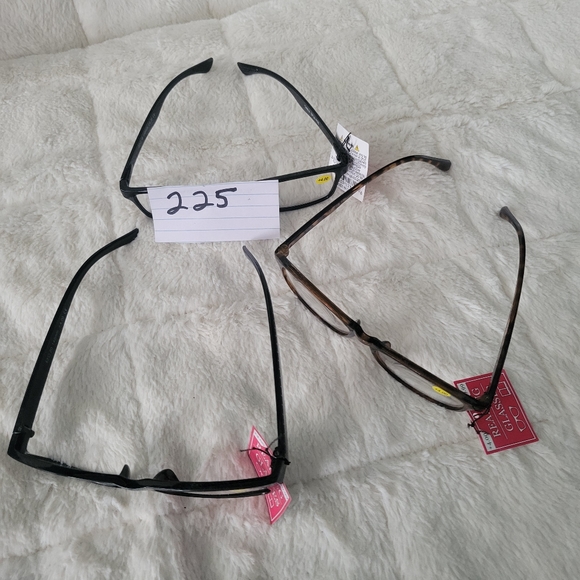 Three pairs of reading glasses +4.00 men women unisex - Picture 10 of 10